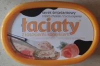Cream cheese with salmon and dill
