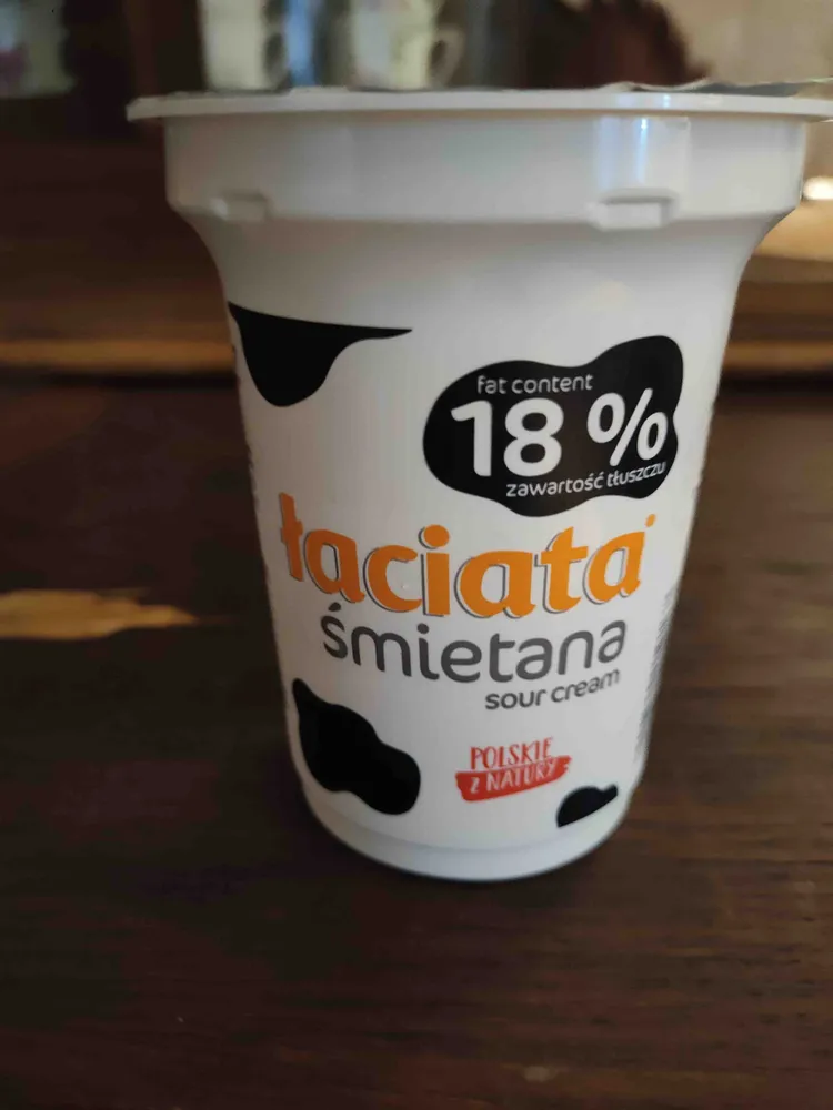 Śmietana łaciata 18%