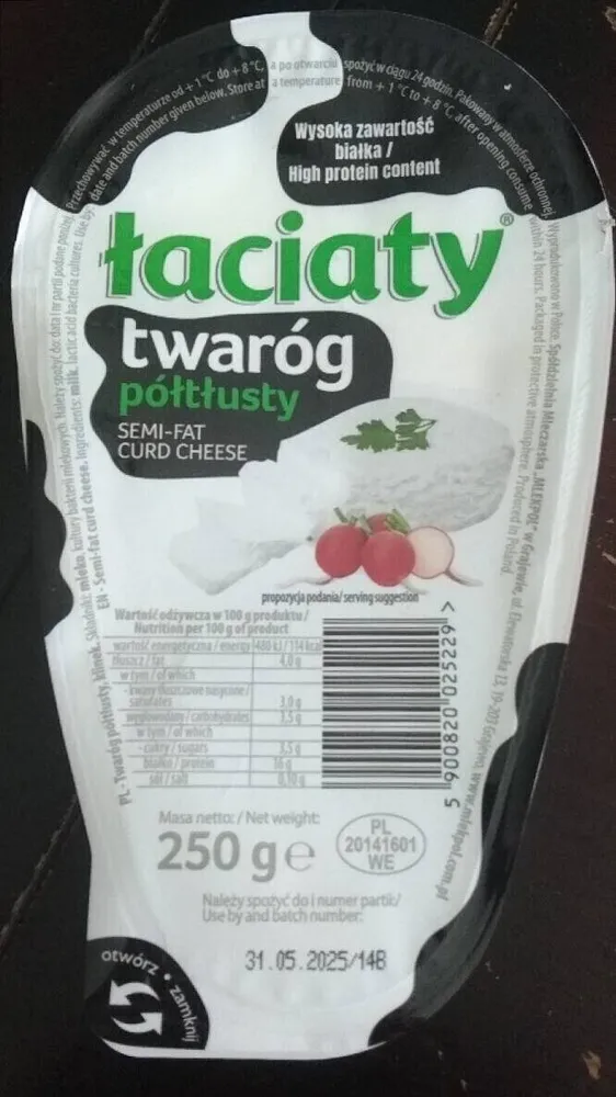 Twaróg półtłusty