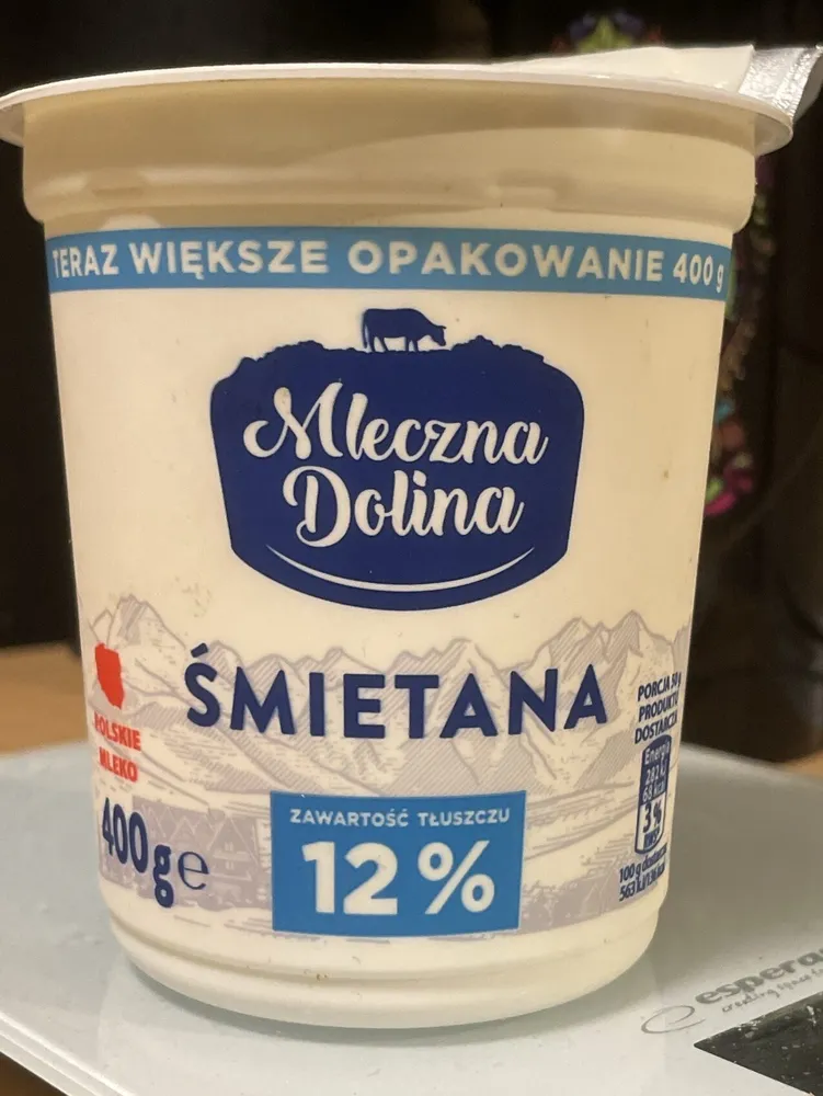 Śmietana 12%