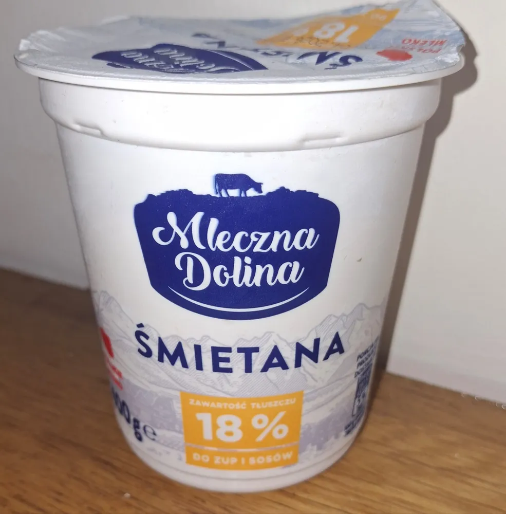 Śmietana 18%