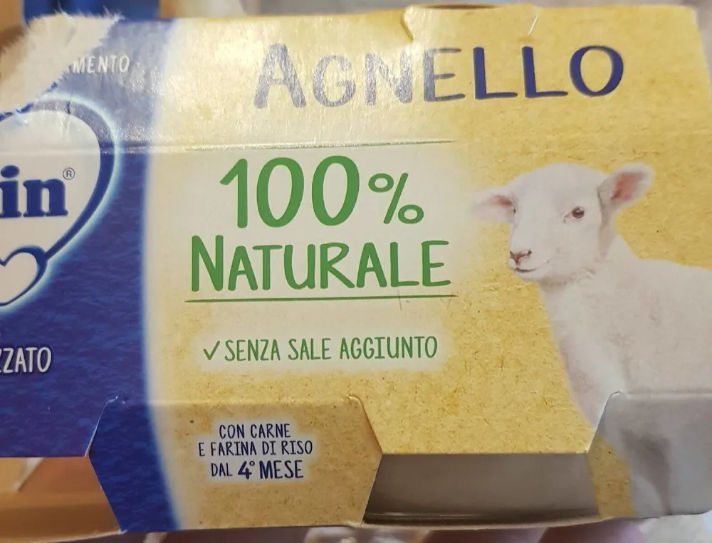 Omogenizato agnello