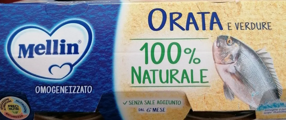 Orata e verdure