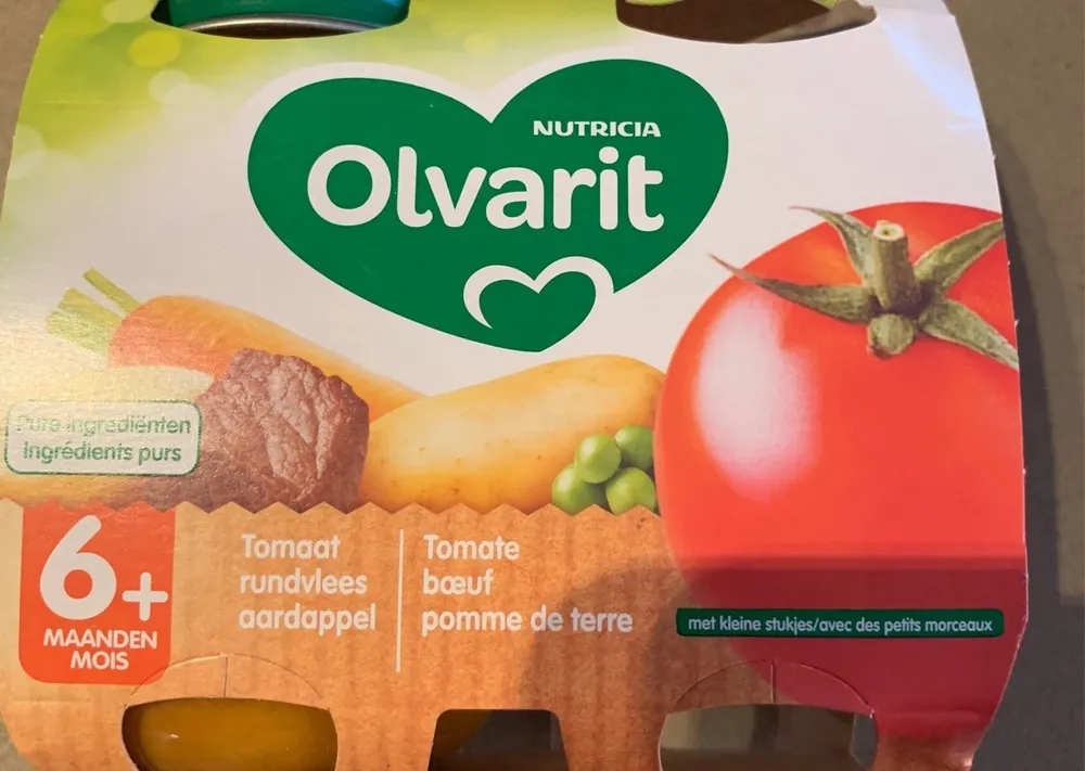 Nutricia olvarit tomate boeuf pomme de terre