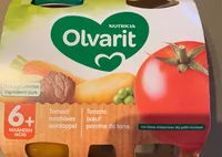 Nutricia olvarit tomate boeuf pomme de terre