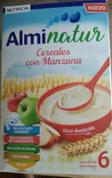 Cereales con manzana