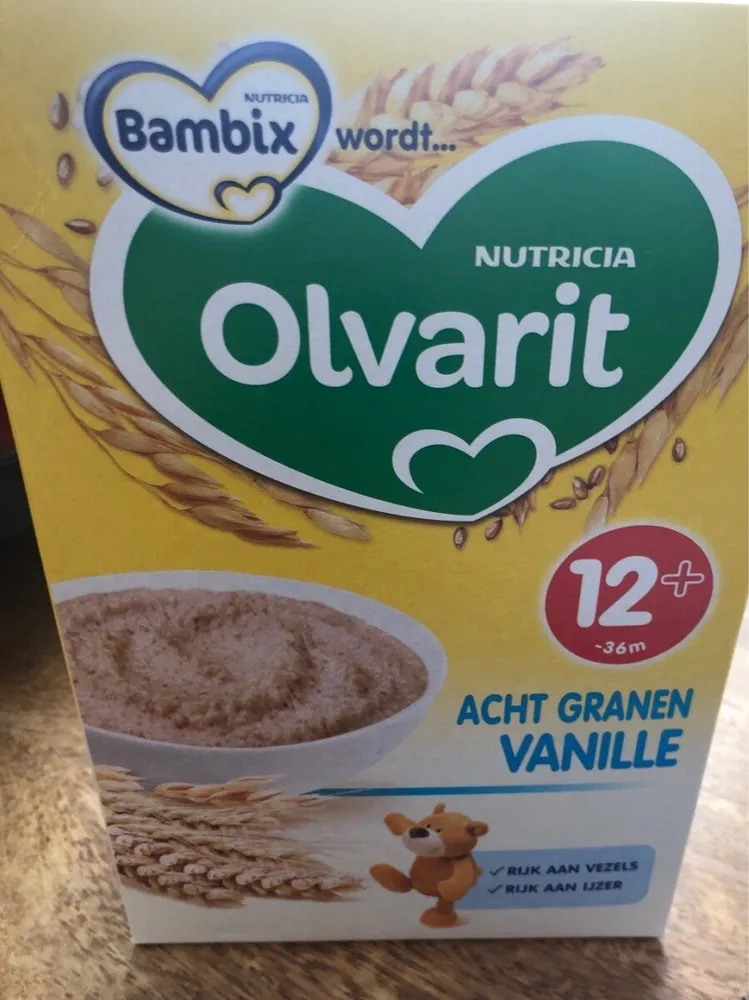 Olvarit 8 granen vanille