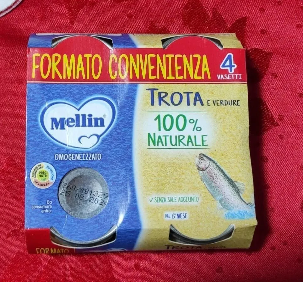 Trota e verdure