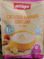 Milupa Creamed Banana Semolina