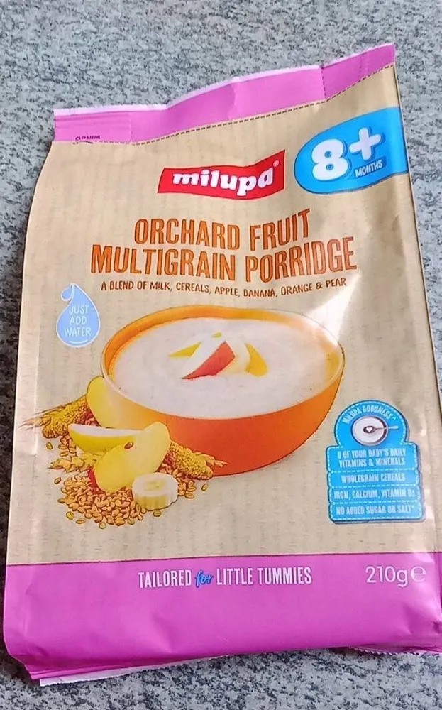 Orchard fruit multigrain porridge