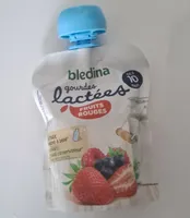 Gourdes lactées fruits rouges