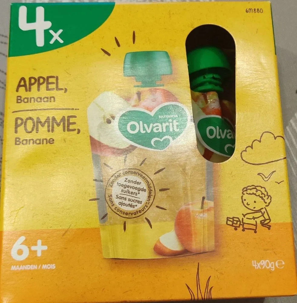Olvarit pomme banane