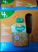 Compote Poire banane abricot