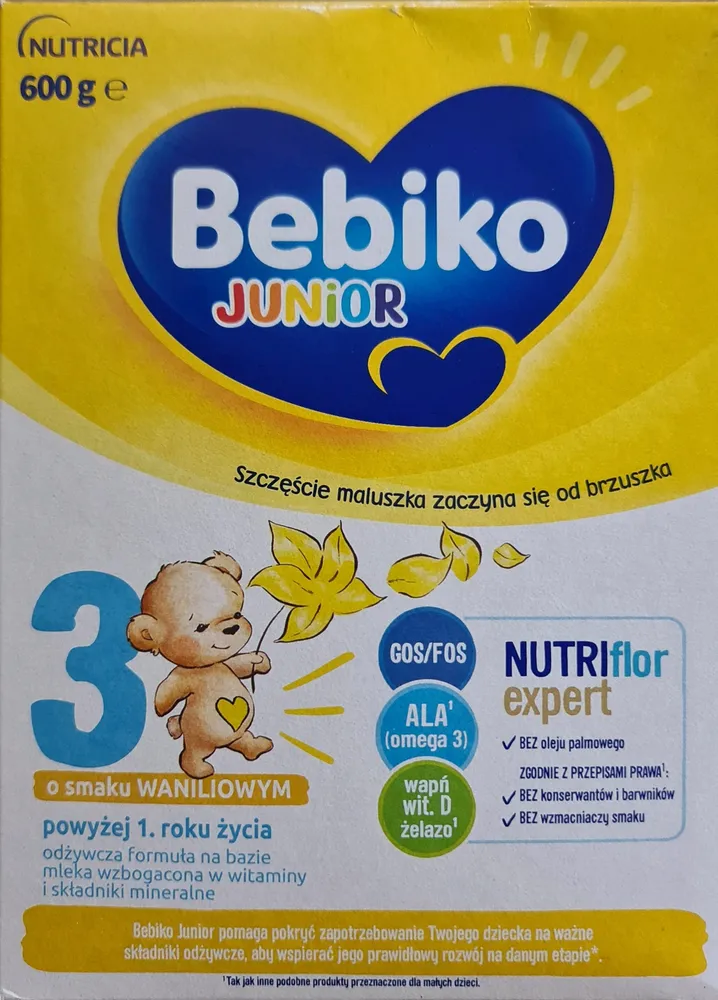 Junior 3 o smaku waniliowym