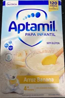 Papa Infantil Arroz Banana