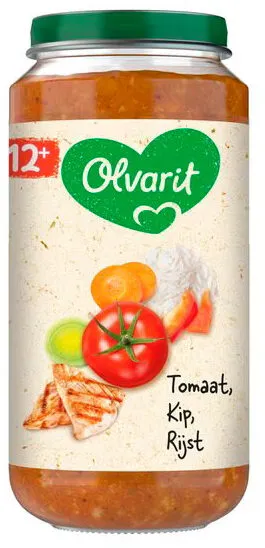 Tomaat, kip, rijst