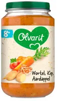 Babyvoeding wortel, kip, aardappel