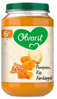 Pompoen kip aardappel