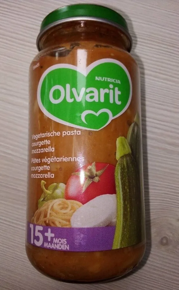 Pâtes végétariennes courgette mozzarella