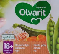 Petits pois dinde riz