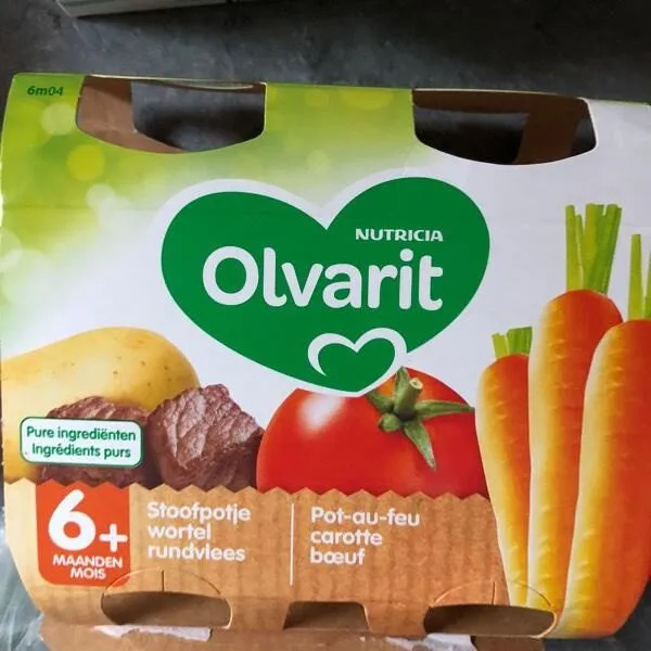 Petit pot carottes - pot au feu