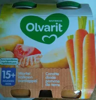 Carotte dinde pomme de terre 15 mois+