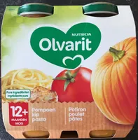 Potiron, poulet, pâtes