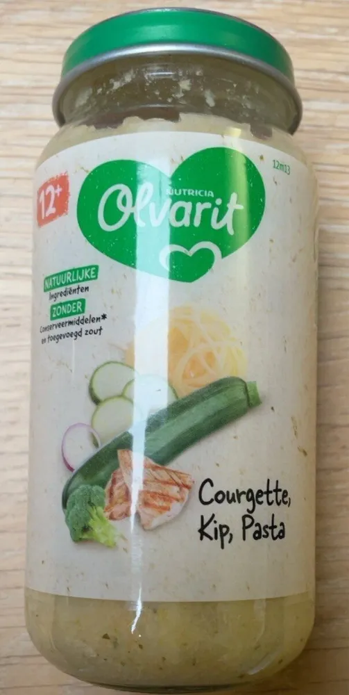 Courgettes, poulet et pâtes
