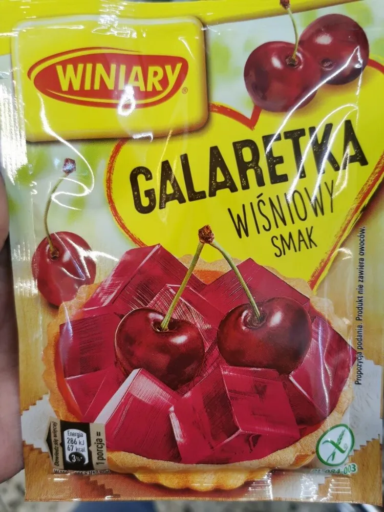Galaretka wiśniowa