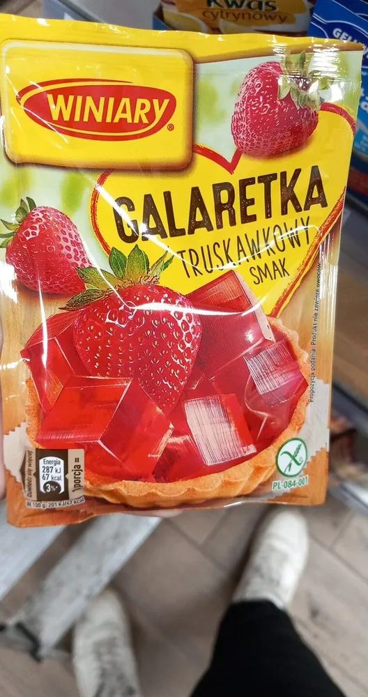 Galaretka truskawkowy smak