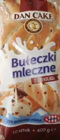 Bułeczki mleczne z czekoladą