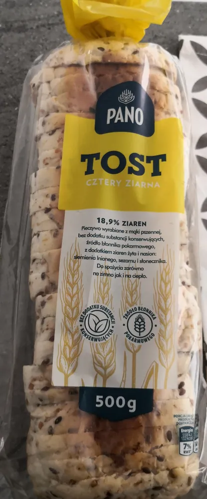 Tost cztery ziarna