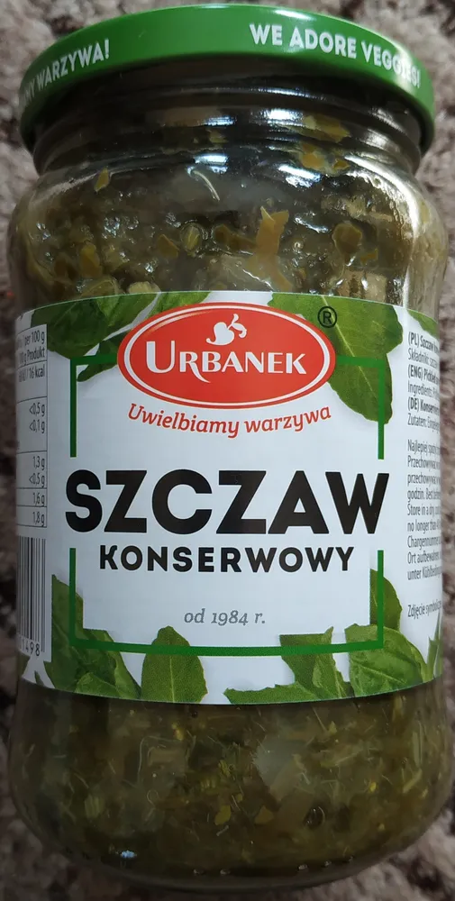 Szczaw konserwowy