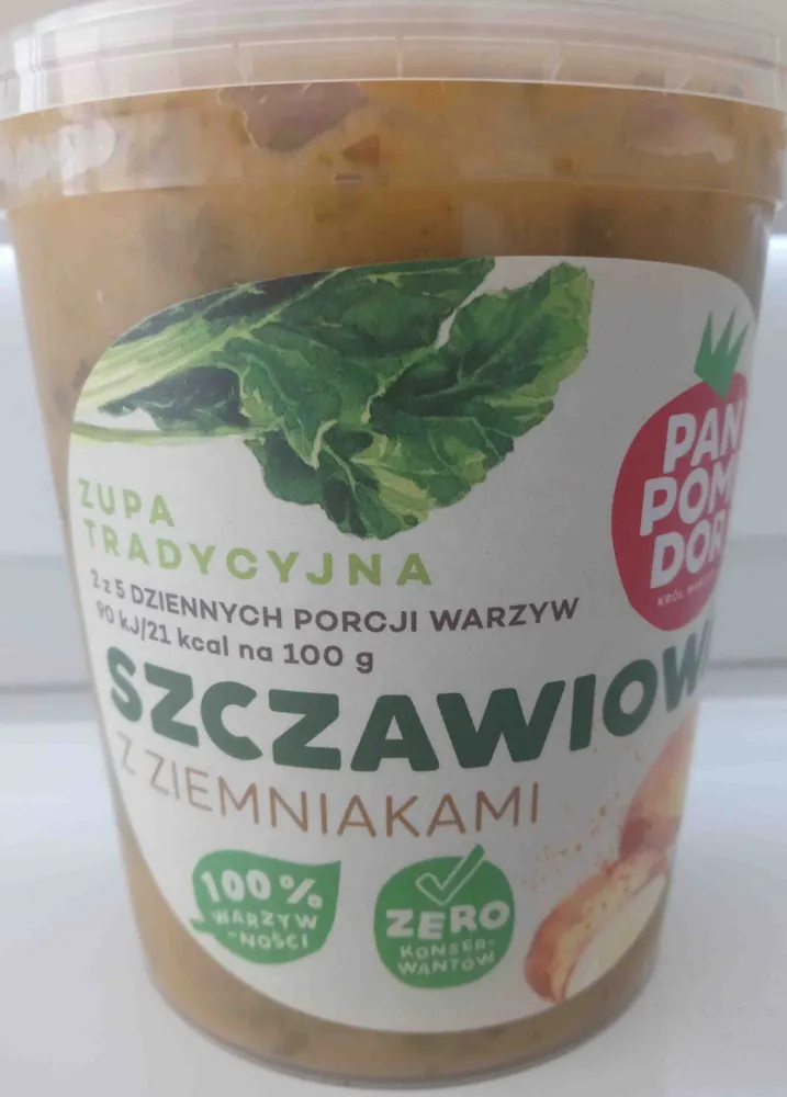 Zupa szczawiowa z ziemniakami