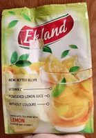 Ekland Granulated tea drink with lemon flavor and vitamin C