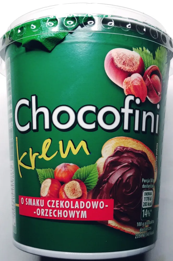 Krem o smaku czekoladowo-orzechowym
