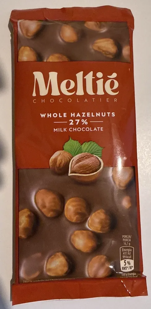 Whole Hazelnut 27% Milk Chocolate