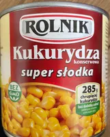 Kukurydza konserwowa super słodka