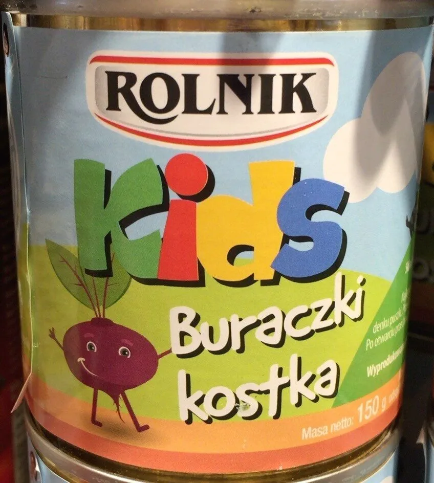 Buraki ćwiklowe marynowane, pakowane prózniowo. Kids