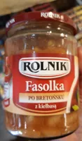 Fasolka po bretońsku z kiełbasą