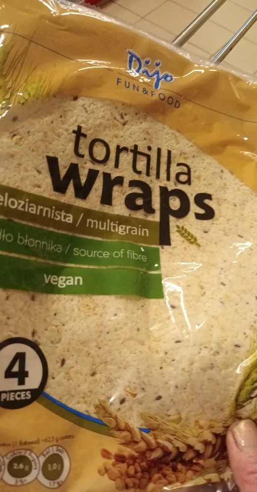 tortilla wraps multigrain
