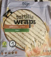 Grilled tortilla wraps