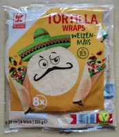Tortilla Wraps Weizen-Mais