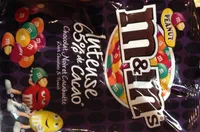 Chocolat noir et cacahuète