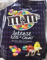 Intense 65% de cacao - Chocolat noir et cacahuète