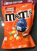 M&m's crunchy caramels