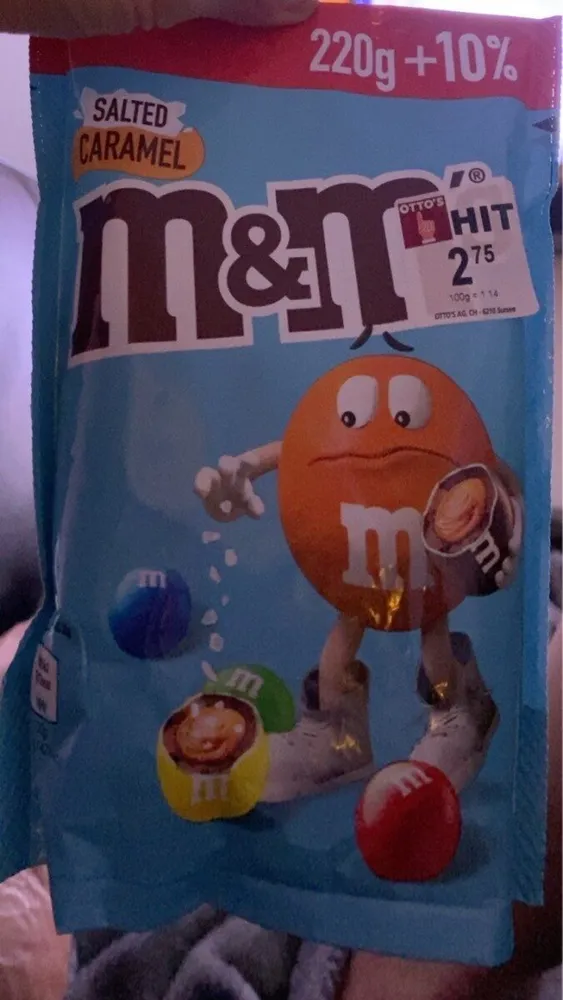 M&M salted caramel