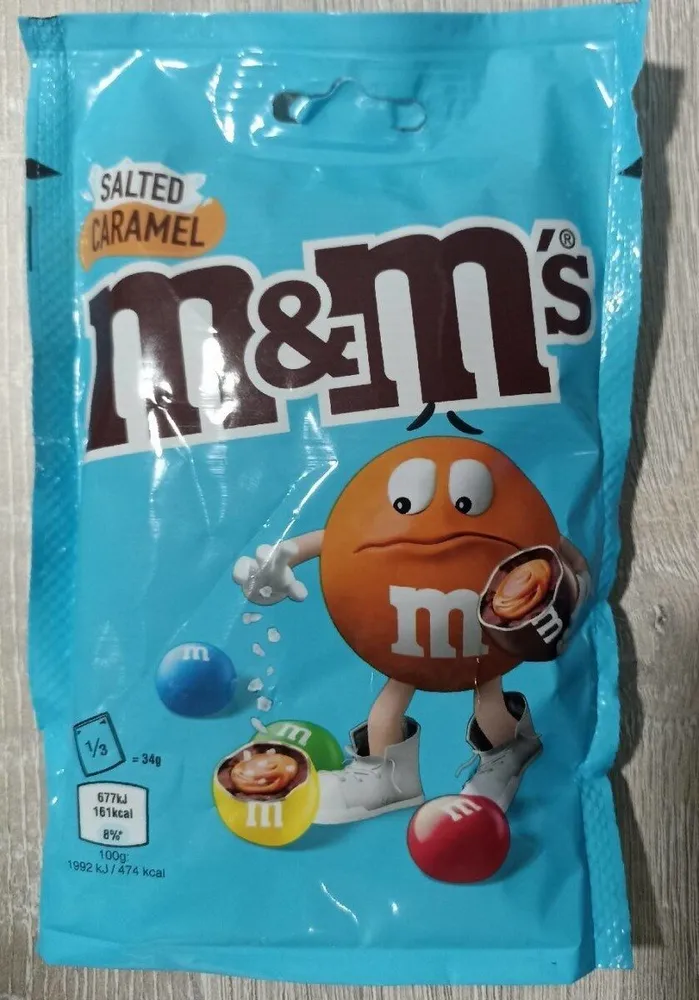M&M's salted caramel