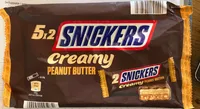 Snickers creamy peanut butter