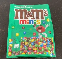 chocolate M&M's minis m m m m m m m m nn mn 3-38.3